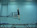 trampoline central seat landing demo