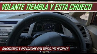 Auto con volante chueco que se va para un lado diagnostico y reparacion completa EXTENDIDO