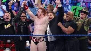 Sheamus and the WWE Legends leave their mark on the WWE