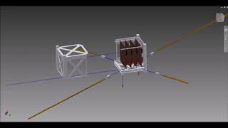 Integrated 1U CubeSat design for 3D printing