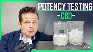 HOW TO TEST THE POTENCY AND QUALITY OF CBD ?