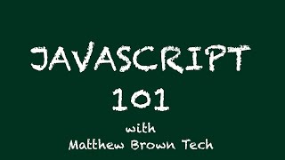 Assignment & Comparison Operators - JavaScript 101