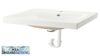 ORRSJÖN IKEA Deep sink with water trap white Review