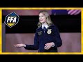 Layni LeBlanc Retiring Address | 2019 National FFA Convention & Expo