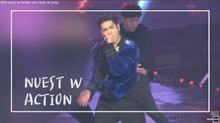 [4K]181216 NUEST W DOUBLE YOU FINAL IN SEOUL ACTION baekho 직캠