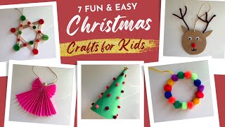 CHRISTMAS CRAFT IDEAS FOR KIDS | FUN & EASY ACTIVITIES TO KEEP KIDS BUSY DURING HOLIDAY SEASON