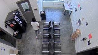 Video shows moments after murder suspect mistakenly released from Marion County Jail