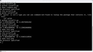 Curve Fitting with Python