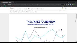 Task #1 - Supervised Machine Learning