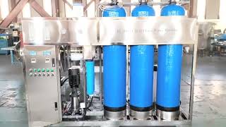 1000 Liters Per Hour RO pure water machine Reverse Osmosis Equipment FRP type