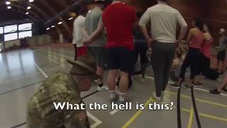 Angry Drill SGT V.S. College Students