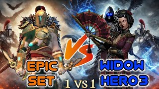 This Epic Set Defeated Widow's Fans😂(Hero 3 boss) | Faction Wars | Shadow Fight 3 Gameplay