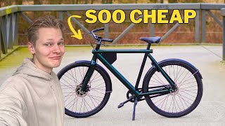 I BOUGHT AND REBUILT A SCRAP VANMOOF - DIY E-bike build part 3