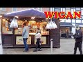 WIGAN TOWN CENTRE CHRISTMAS Walking Tour | Greater Manchester, England, UK