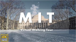 Massachusetts Institute of Technology (MIT) - Virtual Walking Tour [4k 60fps]