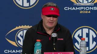 Georgia Football: Head Coach Kirby Smart SEC Championship Game Postgame Press Conference