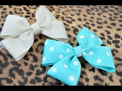 How To Make A Hair Bow How To Make A Hair Bow