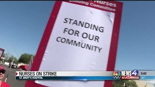 Nurses strike