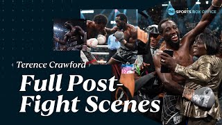 FULL POST-FIGHT SCENES 😮‍💨 Terence Crawford Masterclass As He Stops Errol Spence Jr 🔥 SpenceCrawford