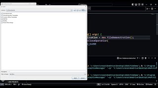 Class JFileChooser - Java