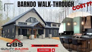 BARNDOMINIUM TOUR/FULL TURNKEY HOME WALK-THROUGH/BUILDING A BARNDOMINIUM/CUSTOM BUILT HOME#home