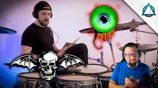 DRUMMER REACTS to JACKSEPTICEYE - Avenged Sevenfold 'Unholy Confessions' | Drum