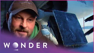 Plane Breaks Apart Spilling Fuel All Over The Runway | Ice Pilots NWT | Wonder