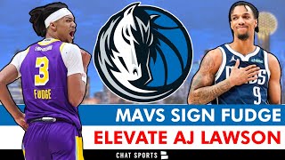 Mavs News ALERT 🚨: Mavericks Sign Alex Fudge In 2024 NBA Free Agency + Promote A.J. Lawson