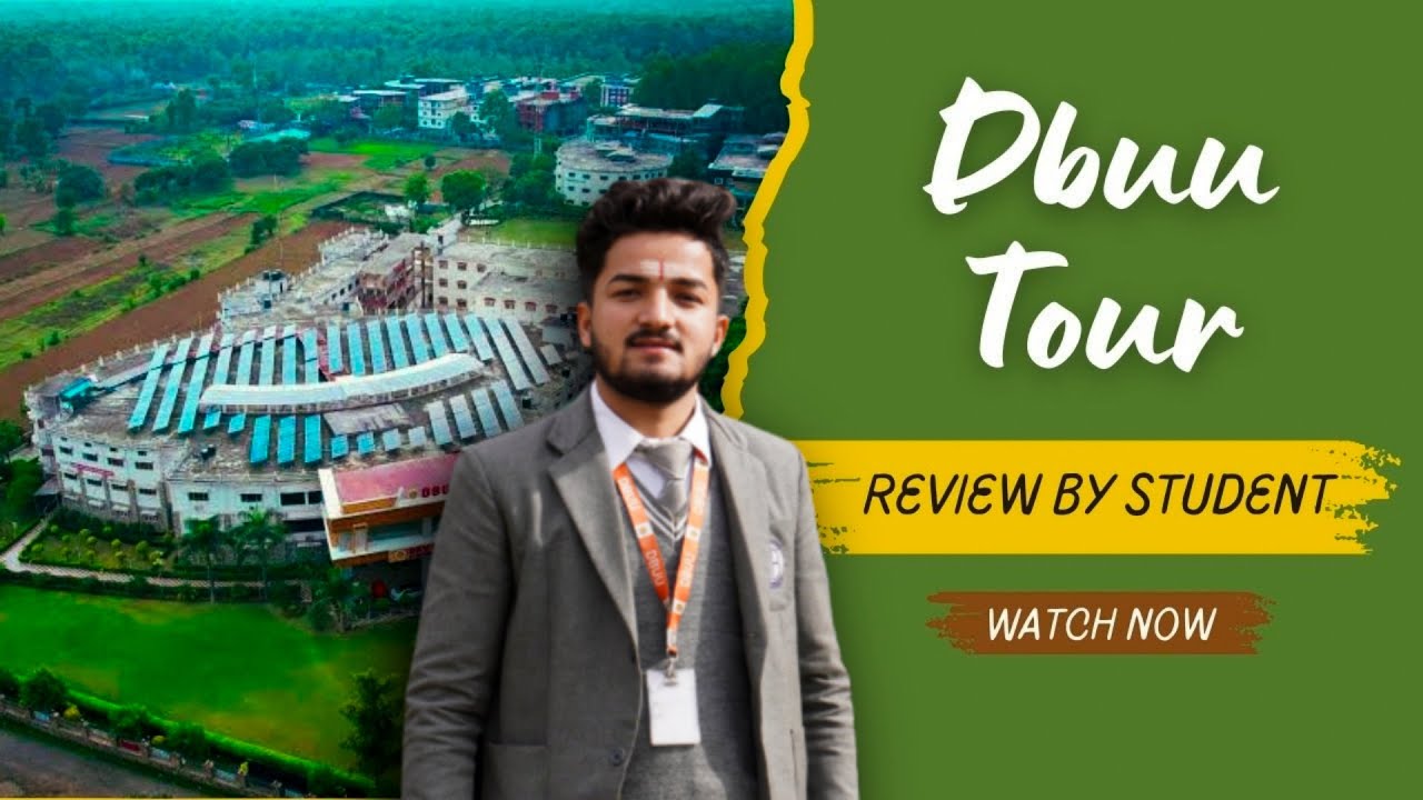 DBUU/DBIT - Dev Bhoomi Uttarakhand University I DBUU Campus Tour I DBUU ...