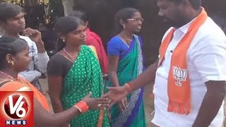 Dharmapuri BJP Candidate Anjaiah Participate In Election Campaign | V6 News