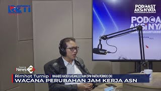 Partai Perindo Sambut Baik Wacana Perubahan Jam Kerja ASN di DKI Jakarta #SeputariNewsPagi 20/09