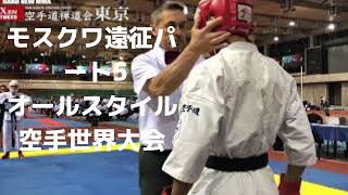 【ロシア世界大会 モスクワ遠征旅行記 パート５ 第一回AllStyle Karate 世界大会】総合格闘技 空手道禅道会 東京支部