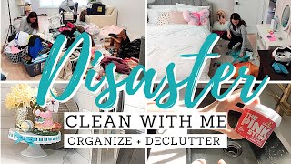 DISASTER Clean, Declutter and Organize / Cleaning Motivation / Clean With Me