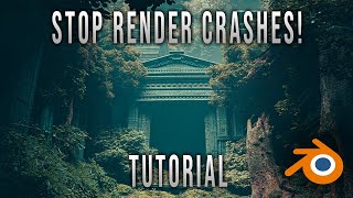 Blender Freezes when Rendering? Try This! | Command Line Rendering Tutorial