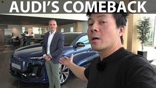 Audi Q6 e-tron review with Audi Norway Director Harald Edvardsen-Eibak