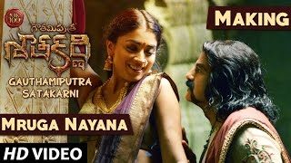 Mruga Nayana Song Making | Gautamiputra Satakarni | Nandamuri Balakrishna, Sherya saran | Krish