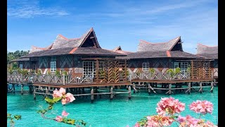 Mabul Water Bungalows Resort video. Dive Sipadan: Sipadan, seahorses, frogfish, turtles