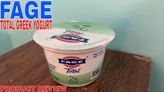 ✅  FAGE Total Greek Yogurt, 2% Reduced Fat, Plain, 5.3 oz 🔴