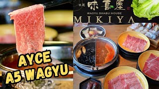 That One Dish EP 107 MIKIYA WAGYU SHABU HOUSE 90 MINUTES ULTIMATE AYCE WAGYU EXPERIENCE BAY AREA