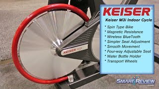 Keiser M3i Indoor Cycle  Bike Demo | Magnetic  Cycling Bike | M3 Series | Latest Model