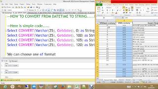 Convert Datetime to varchar