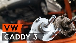 Hvordan bytte drivstoffilter på VW CADDY 3 (2KB)  [BRUKSANVISNING AUTODOC]