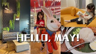 洛杉磯♡MAY VLOG｜LA最正宗馬來西亞餐｜跟Dodo一起散步｜Ins風Padaria蛋塔｜樂天皇朝八色小籠包｜歐娜愛說晶晶體｜怡保茶餐室｜