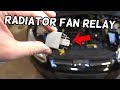 RADIATOR COOLING FAN RELAY LOCATION AND REPLACEMENT FORD FOCUS MK3 2012-2018