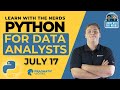 Python for Data Analysts - Learn With The Nerds