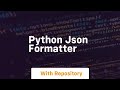 python json formatter