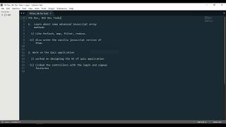 JavaScript array methods QUIZ Application | 08th dec