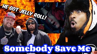 THE HIDDEN ALBUM THEME? Eminem ft. Jelly Roll - Somebody Save Me (First Listen REACTION)