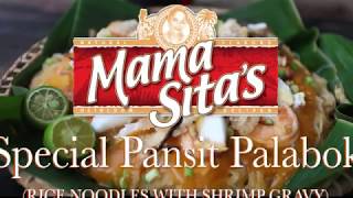 Special Pansit Palabok using Mama Sita's Palabok Mix