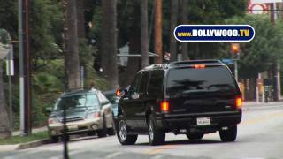 Exclusive:Tom Cruise Allegedly Shuttled Into Scientology Celebrity Center
